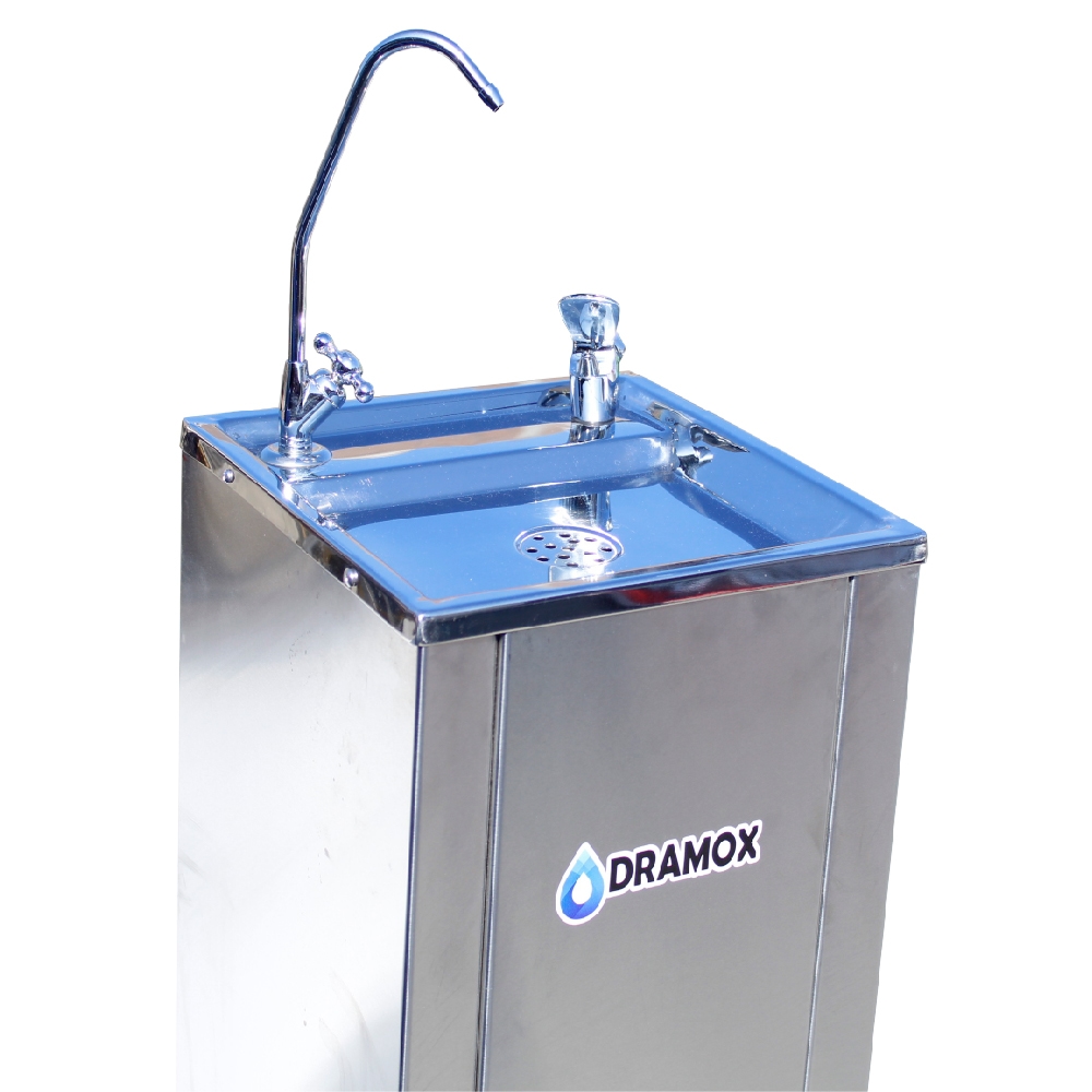 Bebedero de agua cuadrado sedimento y carbon activado