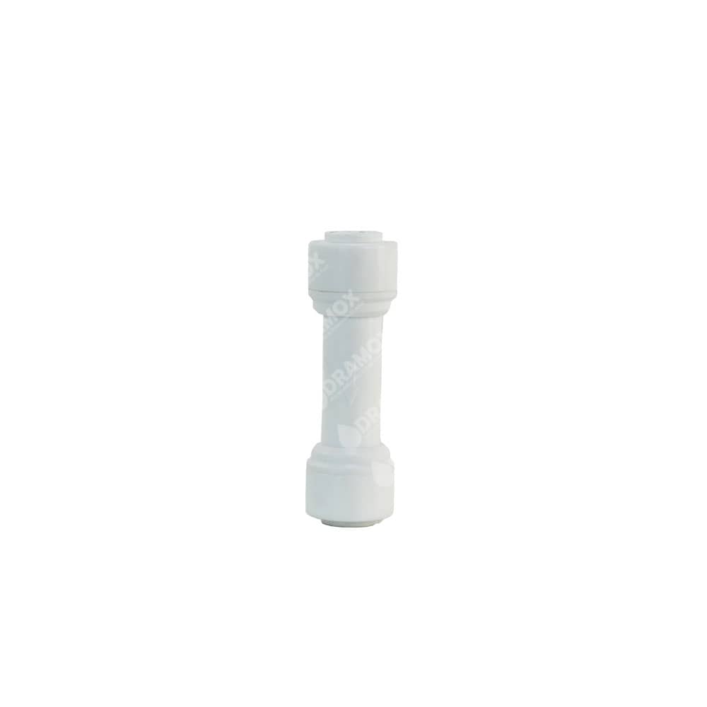 Union  con check anti retorno de un cuarto conexion rapida para osmosis inversa