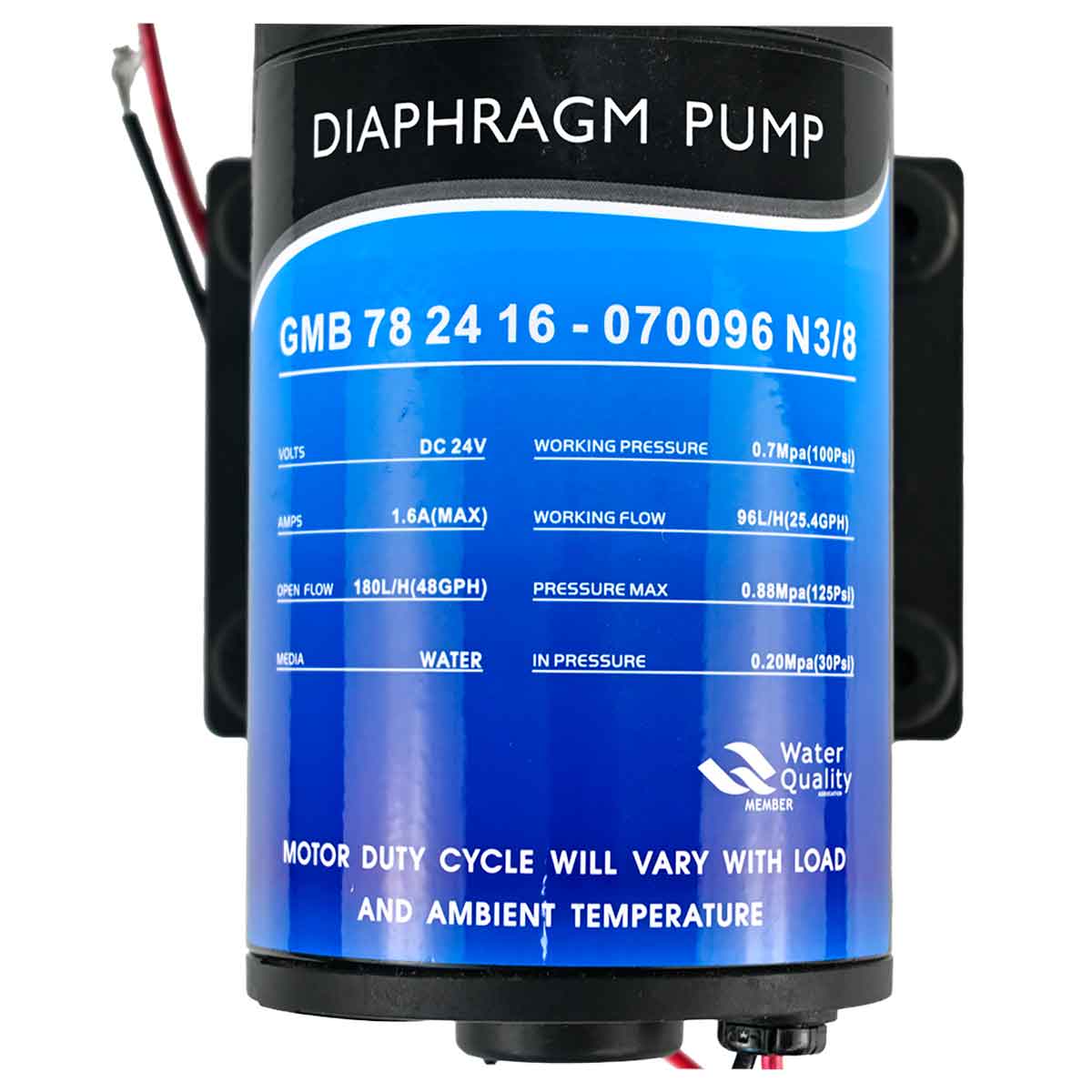 Bomba para osmosis inversa 200 gpd