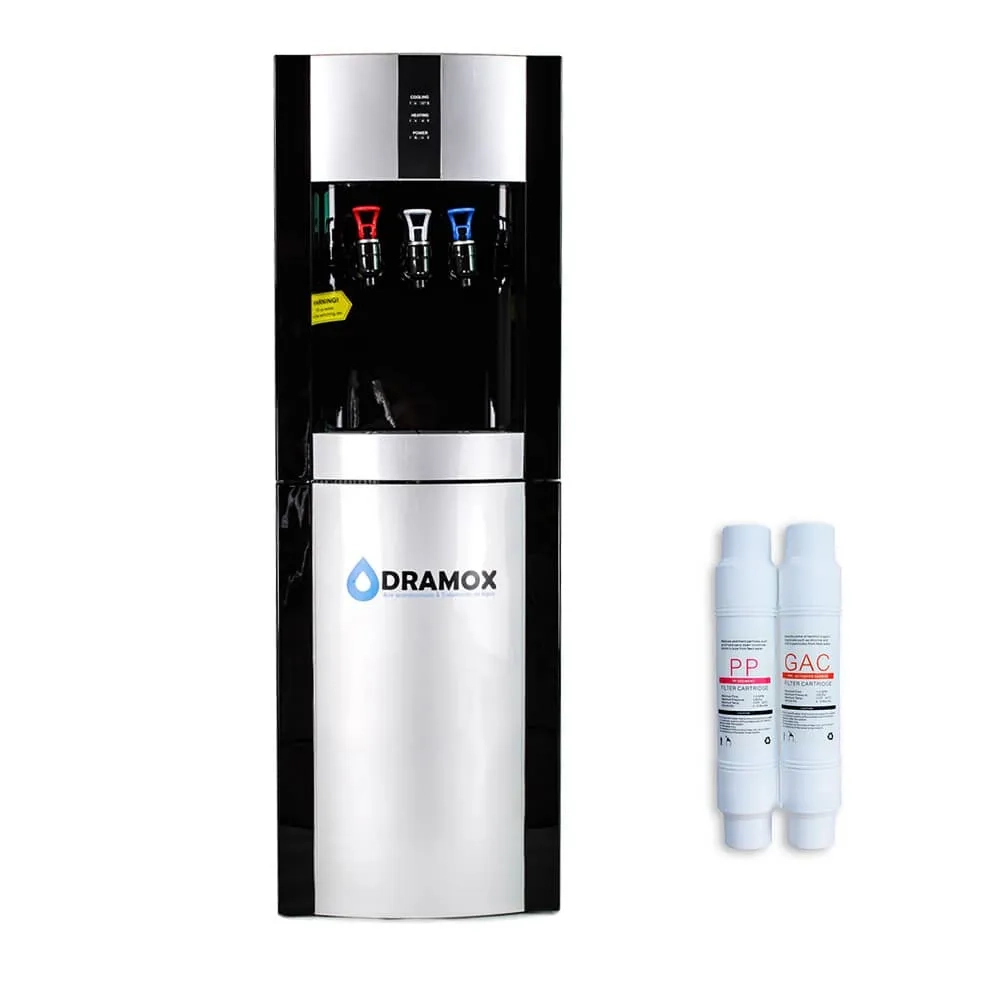 Dispensador de agua con filtros de purificación