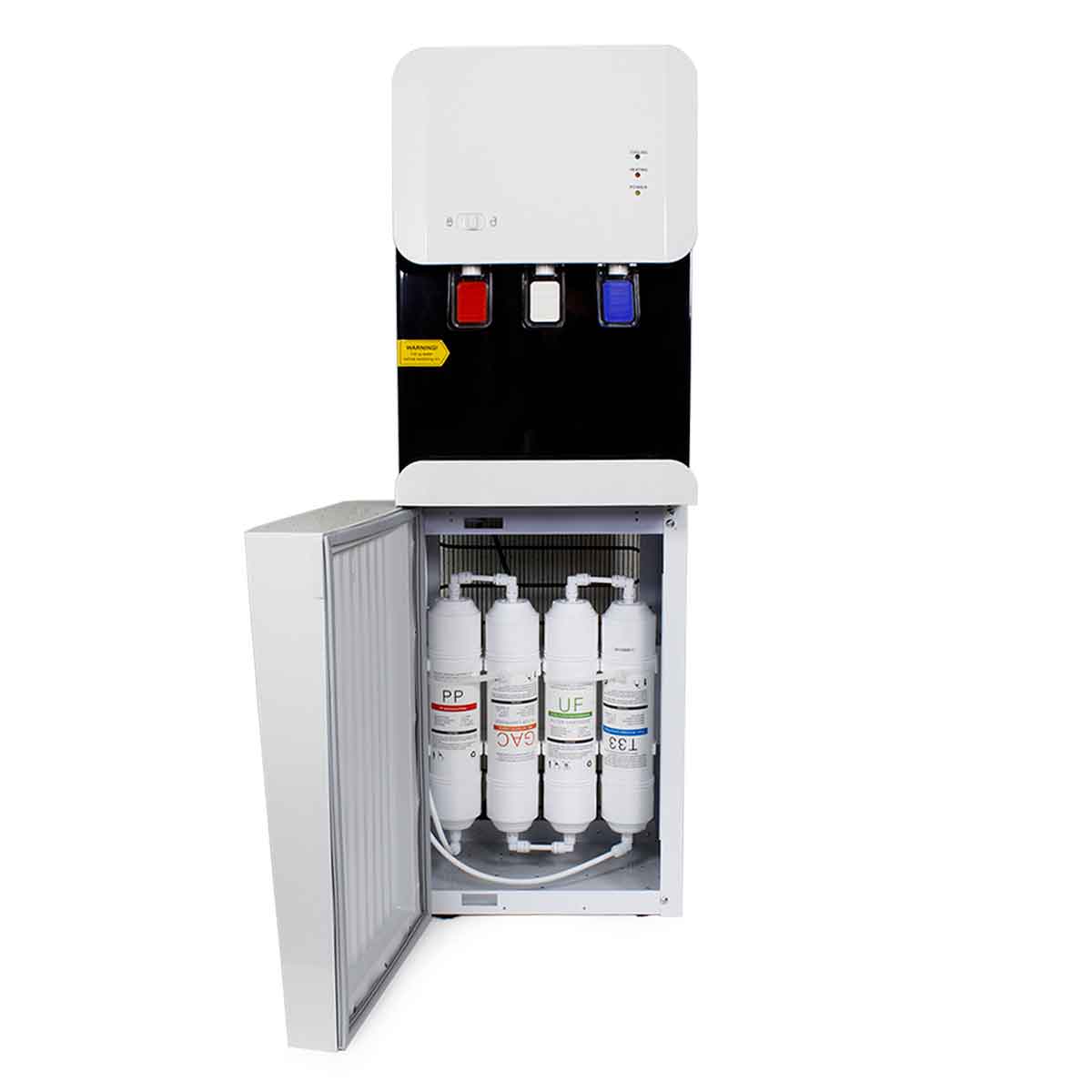 Dispensador de agua con filtros