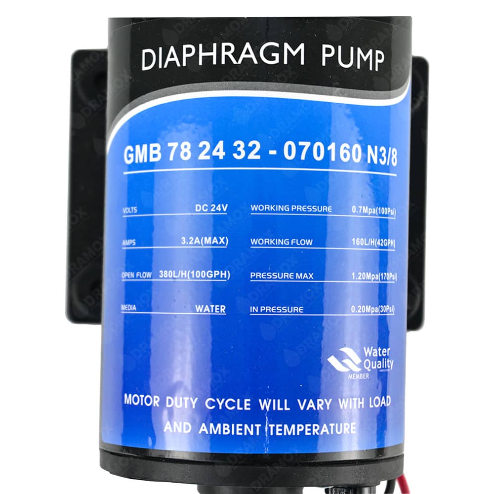 Motor o bomba para osmosis inversa 400 gpd galones por dia