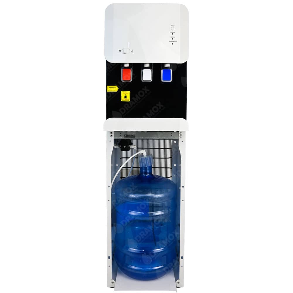 Dispensador de agua para uso con bidon oculto