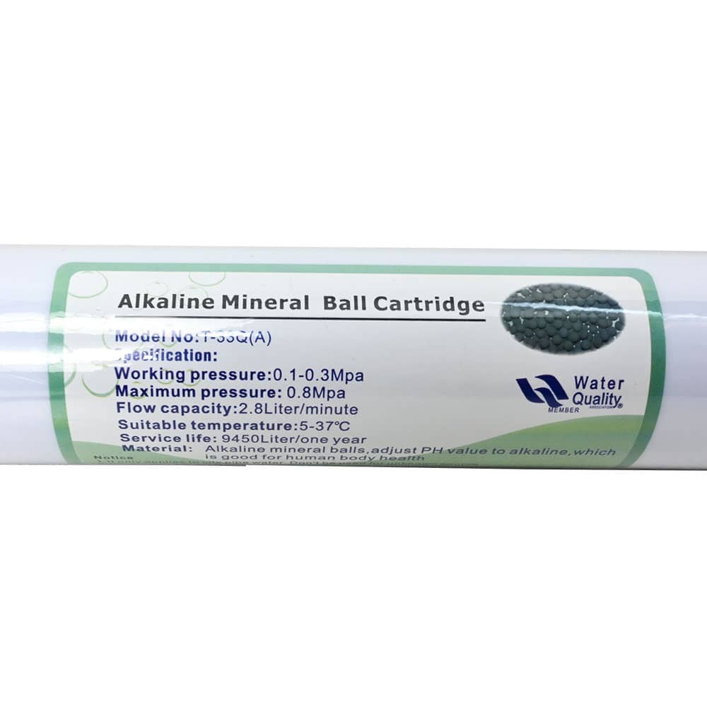 Filtro alcalino para purificador de agua