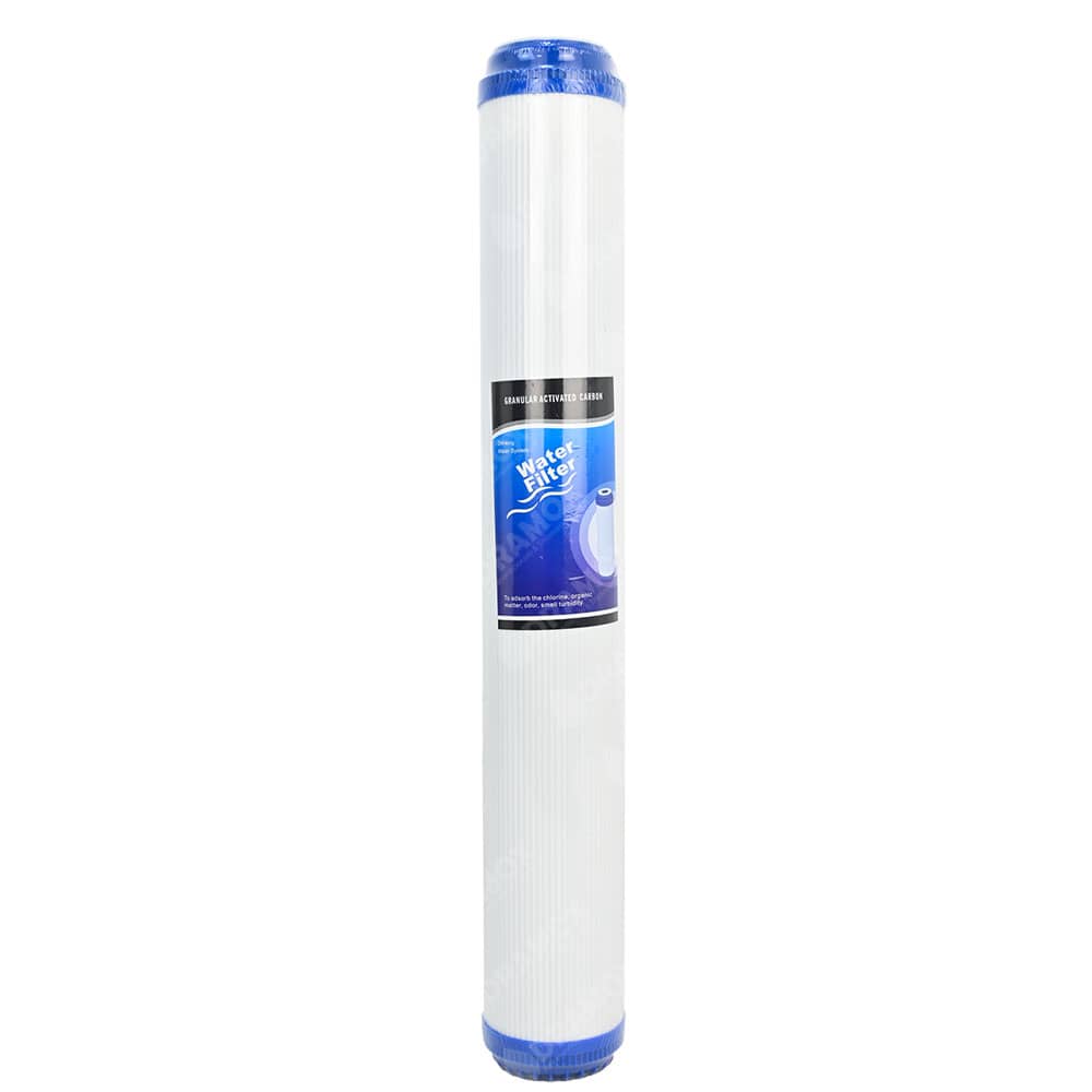 Filtro de carbón activado granulado 25x20 para purificadores de agua