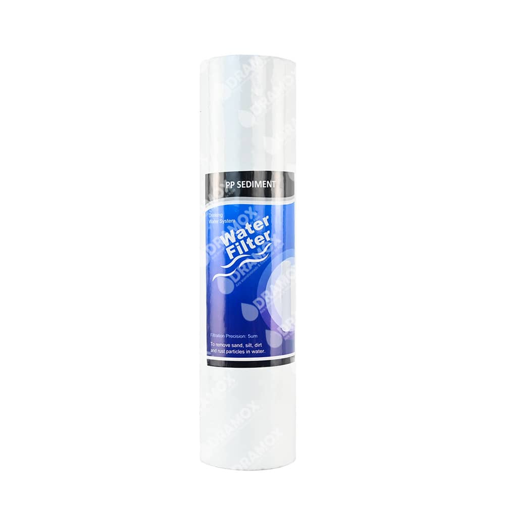 Filtro para agua de sedimento en bloque 2 5 x 10 pulgadas de 1 micra hidrotek