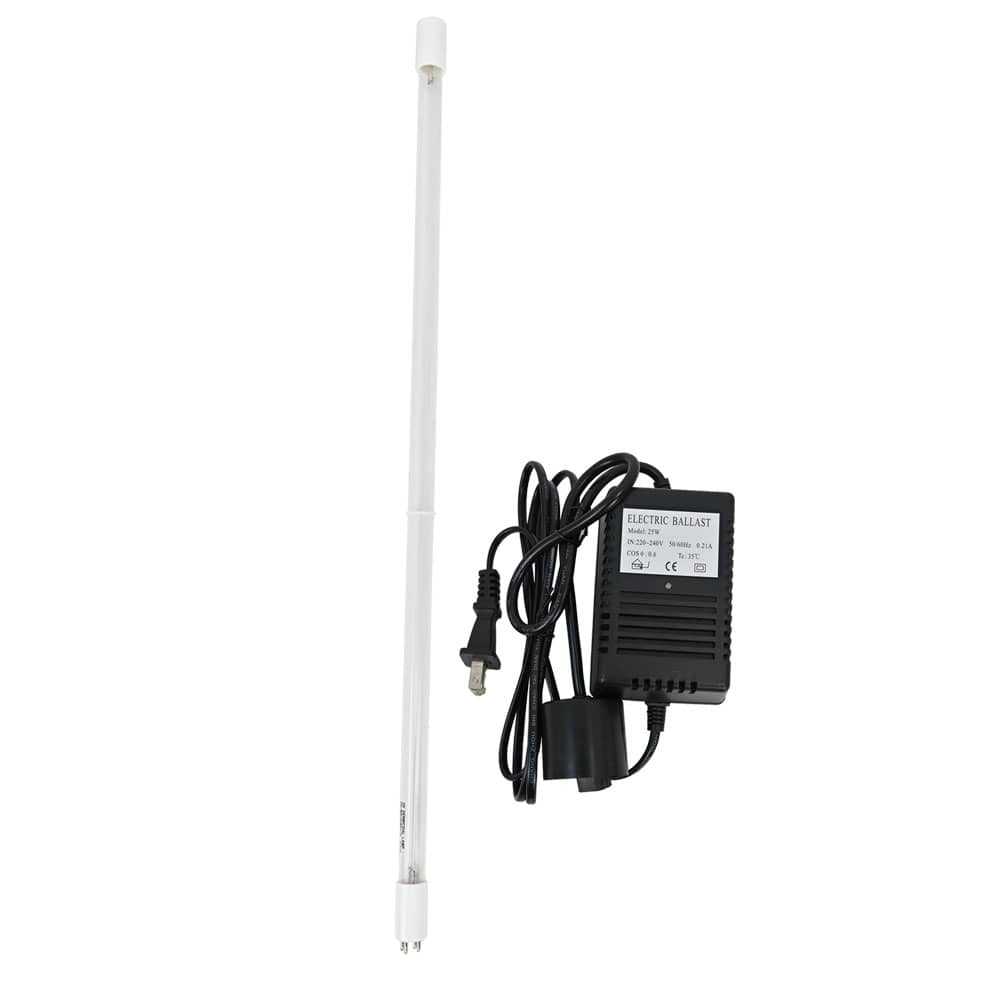Lámpara Uv y balastro de 6 gpm 25 w