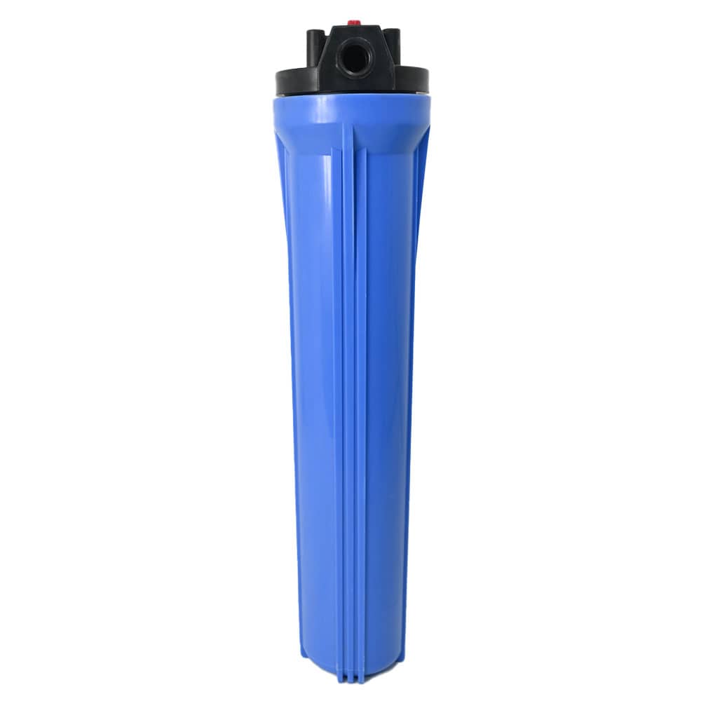 Porta filtro de 20 pulgadas conexión de media